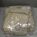 ChrisDowa Room Darkening Curtains 80 Inches Long 2 Panels Set for Living Room, Grommet Thermal Insulated Blackout Curtains for Bedroom (Beige, 52 x 80 Inch)