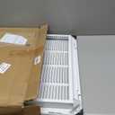 Fits 20x20 Duct Opening, Hon Guan Steel Return Air Grille with Removable Door, HVAC Vent Cover Grill for Home Ceiling or Wall, Compatible with 1 Inch Filters, External Dimensions: 22.4"W x 22.4"H