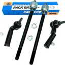 4-Set Front Outer Inner Tie Rod End Kits 2013-18 C-Max Escape 2014-18 Transit Connect 2012-18 Focus Left & Right ES800955 ES800954 EV800898 Automotive Replacement Parts