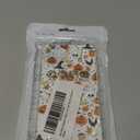 Autumn Fall Leaves Moon Pumpkin Pattern Case for iphone 11, Retro Halloween Funny Pumpkin Case for Girls Women Men, Unique Trendy TPU Bumper Cover Case for iphone 11