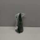 5 Pcs 12" 10" 6" Christmas Cone Tree Decorations Christmas Neutral Velvet Table Centerpieces Decor Flocked Farmhouse Tiered Tray Ornament Xmas Tree for Home Entryway Tabletop Centerpiece Decor (Retro)