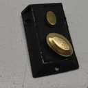 Bitray Night Latch - Traditional Anti-Theft Door Lock, Vintage Wooden Security Lock, Double Insurance, Black