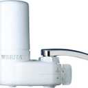 Brita Faucet Mount Water Filtration System, BPA-Free Faucet Water Purifier, Reduces 99% of Lead, Lasts Four Months or 100 Gallons, Kitchen Accessories