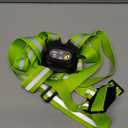 500LM High-Visibility Running Lights for Runners, Adjustable 45 Beam & 360 Reflective Vest, IPX4 Waterproof Running Vest Light for Night Walking/Cycling/Jogging, 3.5-20Hrs Runtime