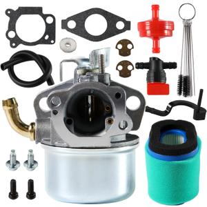 798653 Carburetor Compatible with B&S Intek 206 5.5hp 6HP 190 6HP Engine Craftsman Troy Bilt Sears Tiller Chipper Replace 791077 696981 798653 698860 698810 Carb