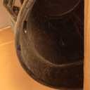 Rubbermaid Commercial Products BRUTE Heavy-Duty Round Garbage Can, 32-Gallon, Black, Waste Container Home/Garage/Bathroom/Outdoor/Driveway