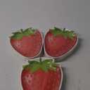 meekoo 48 Pcs Strawberry Party Paper Plates Strawberry Theme Party Decorations for Dinner Dessert Picnic Birthday Wedding