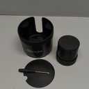 DYLEN Car Cup Holder Expander, 2 in 1 Cup Holder Adapter Extender for Car with Expandable Insert, Fits Yeti, Hydroflask and Other Large Water Bottles & Mugs in 2.2"-4.6" (10-46oz)