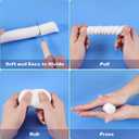 2 x ifergoo Polymer Clay, Oven-Bake Clay, Non Toxic, 3.5 oz. bar, Great for Modeling, Sculpting, Holiday, DIY, Artistic Creation and School Projects. Great for Kids and Beginners (White)