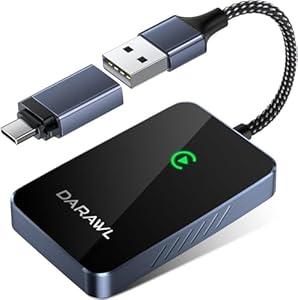 Wireless CarPlay Adapter for Apple iPhone, Converts Wired to Wireless CarPlay