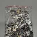 Shelf Support Pegs,40 Pcs Cabinet Shelf Bracket Pegs with Hole,5mm Diameter Pegs for Shelves,L-Shaped Nickel Plated Shelf Pins Holders for Bookcase Kitchen Closet Shelf Shelves Furniture-Silver