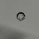 Fitness Tracker Smart Ring,Step Counter,Heart Rate Blood Oxygen Sleep Tracker Health Ring, 6ATM Waterproof Long Battery Life Smart Rings Compatible with iOS & Android Silver US7-2