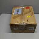 BOLUO Stackable Storage Drawers Narrow Closet Organizers and Storage Fabric Black 2 Drawer Dresser for Bedroom 2 Packs Modern (Deep(15.4"D x 11.4"W x 12"H))