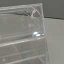 Chunful 1 Pack Acrylic Washi Tape Organizer, Clear Washi Tape Storage Holder with 4 Sliding Drawers, Desk Accessories Display Caddy Craft Box for Scrapbooking Art Craft Supplies