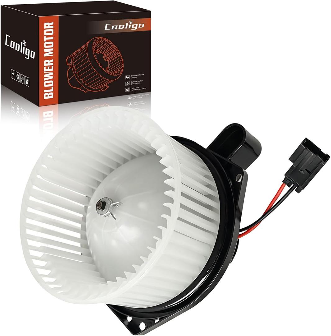 AC Heater Blower Motor with Fan fit for Chevrolet SSR 2003-2006,Chevrolet Colorado 2004-2012,GMC Canyon 2004-2012,Replacement for OE# 700187, 89019178