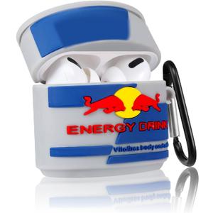 AirPod 2/1 Case Food Design Cover for AirPods Silicone Cases Air Pods Cute Funny Cartoon 3D Kawaii Fun Soft Designer Unique Fashion Cool Pretty for Girls Boys Teen Girly (Bull)