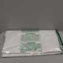 ALYVIA SPRING Stall Fabric Shower Curtain Liner Waterproof - 36" x 72", Soft & Lightweight Small Shower Curtain with Magnets for Narrow Stall Size, Machine Washable - 36x72, White