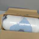 Osteo Cervical Pillow for Neck Pain Relief, Hollow Design Odorless Memory Foam Pillows with Cooling Case, Adjustable Orthopedic Bed Pillow for Sleeping, Support for Side Back Sleepers (Queen(25.5*16.5*5.2/4.1 inches), White)