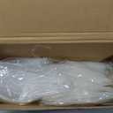 Poola Voidra 4.5 x 6 Inch Clear Plastic Envelopes with Snap Closure,White