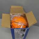 Dilabnba Mini Foam Basketballs (3-Pack, Orange), 5'' Soft Indoor/Outdoor Replacement Balls Toys for Kids, Perfect for Over The Door Basketball Hoops, Play for Bedroom Office Pool Beach