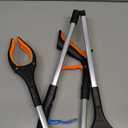 Grabber Reacher Tool - 32 Extra Long Foldable Gripper and Reaching Tool - Heavy Duty Pick Up Stick Grabbers for Seniors, Trash, Surgery Recovery Must Haves Gifts (Blue+Orange 2P)