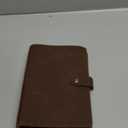 2026-2027 Weekly Leather Planner - A6 Genuine Leather Binder Planner for Men and Women, Inner Pockets and Pen Holder, Personal (Weekly)