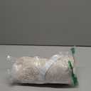 H.VERSAILTEX Armless Accent Chair Covers Thick Velvet Armless Chair Slipcovers High Stretch Chair Covers for Living Room Hotel Machine Washable Furniture Protector with Elastic Bottom, Ivory