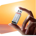 2-in-1 Wireless CarPlay Adapter 2026 Support Apple CarPlay & Android Auto, Fast Auto-Connect, No Latency, Mini Bluetooth Dongle Convert Wired to Wireless Compatible with iPhone & Android Silver U3