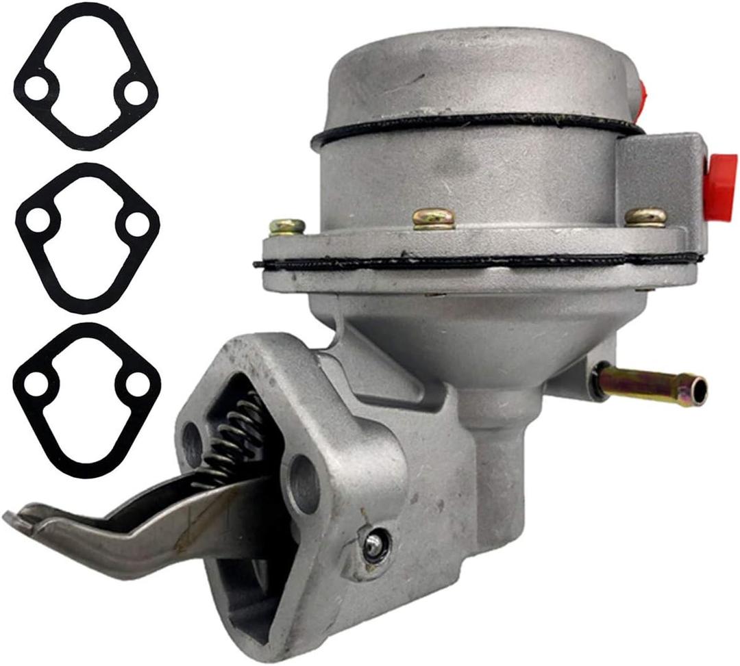Fuel Pump 818383T with Gaskets for Mercury MerCruiser Sea Water Fit 454 502 Engines, Replacement for 861677T, 818383T, 18-8860