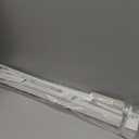 LazBlinds No Tools No Drill 1" Vinyl Mini Blinds, Cordless Blinds for Windows, Light Filtering Horizontal Window Blinds & Shades, 24" W x 48" H, White