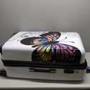 World Traveler Butterfly Luggage, 4-Piece Set
