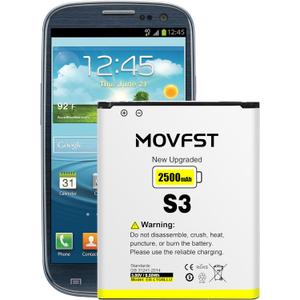Replacement Battery for Samsung Galaxy S3,2500mAh High Capacity Battery Fit for Samsung Galaxy S3 Model Verizon I535, T-Mobile T999, Sprint L710, AT&T I747, R530, LTE I9305,EB-L1G6LLU
