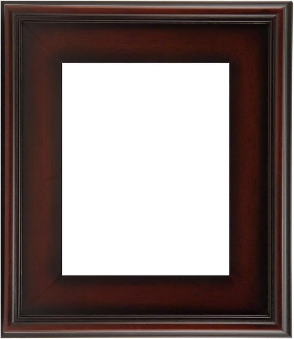 Creative Mark Plein Air Style Frame, Mahogany, 24x36-2.75" Wide Moulding with 1/2" Rabbet Depth, Open Back W/O Glazing, Museum Quality, For Art Panels, Stretched Canvas, Pictures & More