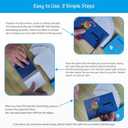 IMAGAME Self-Sealing Laminating Pouches, 3.4" x 5.4'', 18mil, 20 Pack, Easy-to-Use, No Machine Needed, Preserve Photos, 3" x 5" Index Cards, Durable, Waterproof, Ideal for Home, Office & School Use