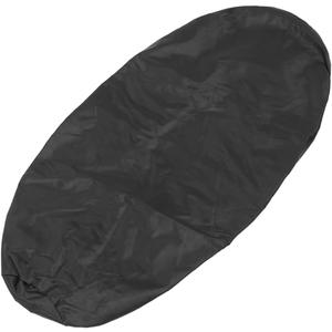 Universal Motorcycle Rain Seat Cover Universal Flexible Waterproof Saddle Seat Protector Cover Black M Auto Replacement Parts