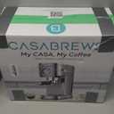 CASABREWS CM5418 Espresso Machine 20 Bar, Compact Espresso Maker with Steam Milk Frother, Stainless Steel Coffee Machine with 34oz Removable Water Tank for Cappuccino, Gift for Women or Men, Silver