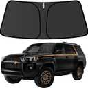 4Runner Customized Windshield Sun Shade for 2010-2025 2026 4Runner Front Window Sunshade Visor Protector Foldable Blocks UV Rays Keep Car Cooler Accessories