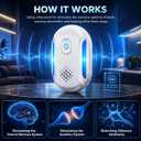 Ultrasonic Pest Indoor Repeller, Repellent for Mouse, Rats, Roaches, Ants, Spiders, Bugs, Plug-in Home Device, 2 Mode Switching (6 Pack)