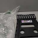 Delxo Folding Step Stool, 13 inch Non-Slip Foldable Stools Up to 300 LBS, Step Stool with Handle, Lightweight for Kitchen, Bathroom, Bedroom, Garden, Black, 1PC