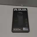 pitaka for iPhone 17 Pro Max Case 6.9" with Camera Control Button, Compatible with MagSafe, Ultra-Slim Case with Caseless Touch Feeling, 600D Aramid Fiber Woven, Black/Grey(Twill)