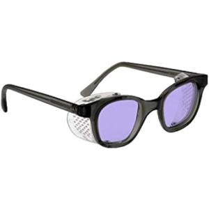 Polycarbonate Sodium Flare Glass Working Spectacles - Safety Frame with Permanent Side Shields