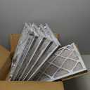 Amazon Basics 14x20x1 Air Filter 6 Pack, MERV 8 AC Furnace Filters (Actual Size: 13.75" x 19.75" x 0.75")