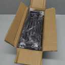 Magnetic Water Bottle Holder for Refrigerator, Cup Holder Organizer for Stanley and Tumbler for Kitchen, 4 Pack, Black