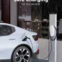 for Tesla to J1772 Charger Adapter, Up to 60A 250V for NACS to J1772 Electric Vehicles Charging Adapter Compatible with Tesla High Powered Connectors/Destination/Mobile Charger (Black)