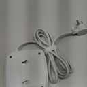 6 Ft Surge Protector Power Strip - 8 Widely Outlets with 4 USB Ports, 3 Side Outlet Extender with 6 Feet Extension Cord, Flat Plug, Wall Mount, Desk USB Charging Station, ETL, Grey