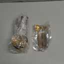 Copper Measuring Cups and Spoon Set of 8, Stackable Kitchen Measure Tool with Handle, Metric Cups and Spoons Measuring Set for Cooking Baking