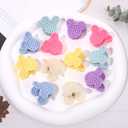 3 x Boderier 12 Pack Mini Bunny Claw Clips Cute Bunny Ears Hair Clips for Women Easter Gifts