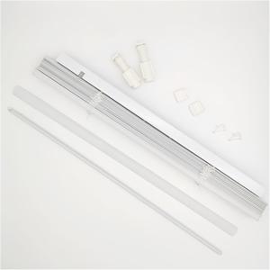 Privacy Venetian Blind, Aluminum Venetian Blind for Indoor Windows, 25Mm Metal Slat, Cordless, for Office Home Windows Custom Size (White)