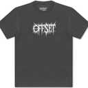 OFFSET DOG TEE XL GREY