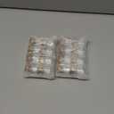 JIUYUE 16 pcs 10 ml Glass Bottles with Cork,Small Glass Vials,Storage Bottles for Liquids(0.35 oz-1.18x1.18 inch)